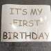 Наклейка для фотозони It's my first Birthday SVN-0044