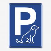 Табличка "Парковка для собак" TIP-0003