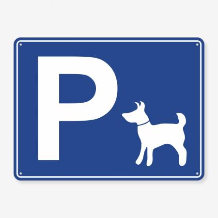 Табличка "Парковка для собак" TIP-0013