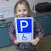 Табличка "Паркова для інваліда" TP-0025