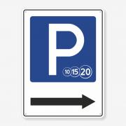 Табличка "Вказівник парковки" TP-0031