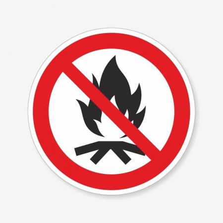 Знак не розпалювати вогонь TZ-P-069
